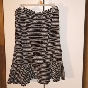 Long skirt/ bottom ruffle